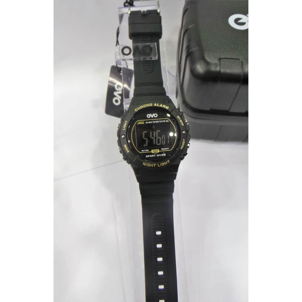 EVO Men’s Digital Watch (1 Year Warranty) Original EVO-138-1A9
